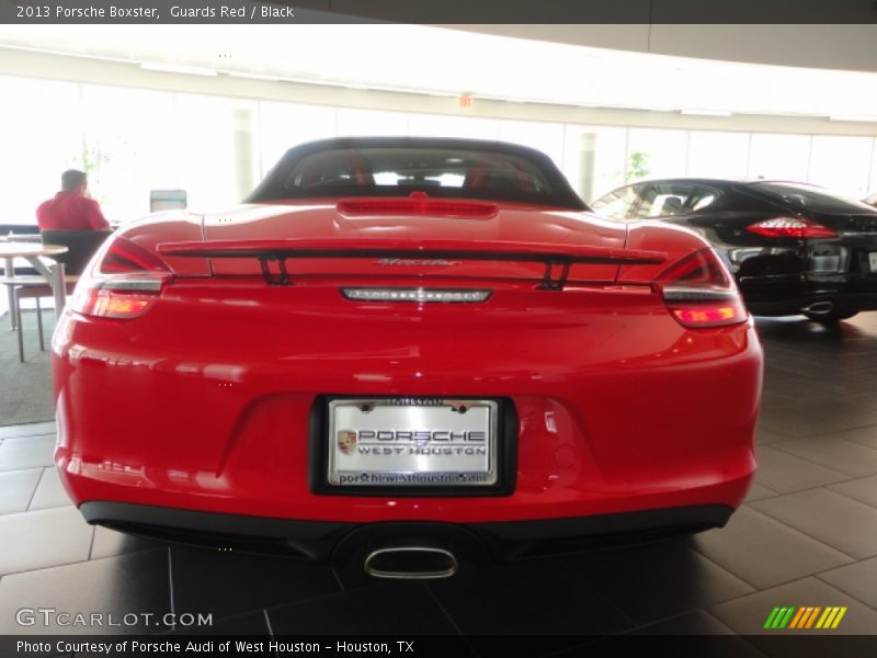 Guards Red / Black 2013 Porsche Boxster