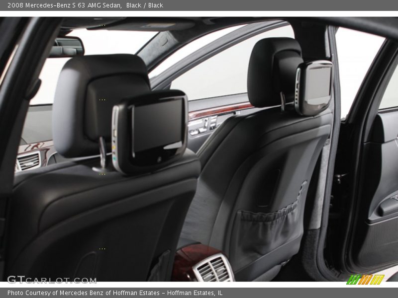 Black / Black 2008 Mercedes-Benz S 63 AMG Sedan