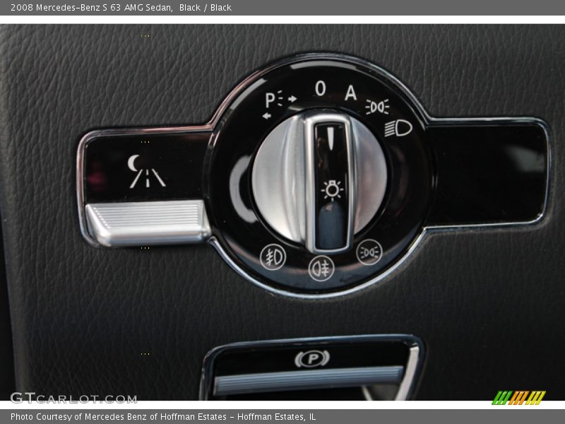Black / Black 2008 Mercedes-Benz S 63 AMG Sedan