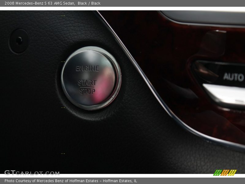 Black / Black 2008 Mercedes-Benz S 63 AMG Sedan