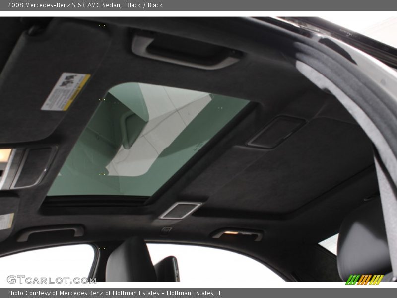 Black / Black 2008 Mercedes-Benz S 63 AMG Sedan