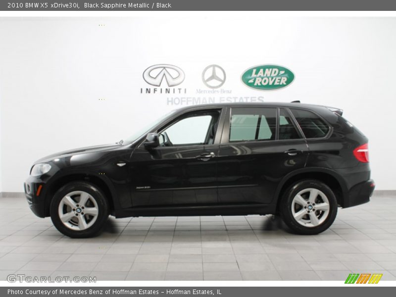 Black Sapphire Metallic / Black 2010 BMW X5 xDrive30i