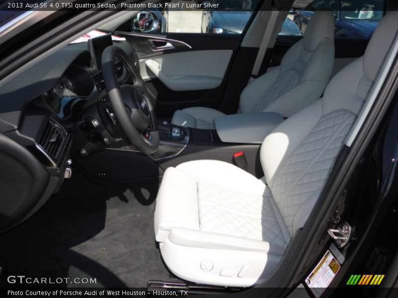  2013 S6 4.0 TFSI quattro Sedan Lunar Silver Interior