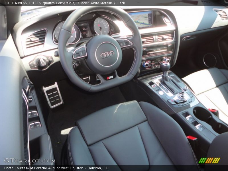  2013 S5 3.0 TFSI quattro Convertible Black Interior