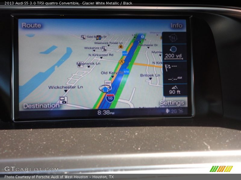 Glacier White Metallic / Black 2013 Audi S5 3.0 TFSI quattro Convertible