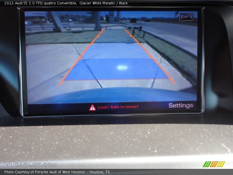 Glacier White Metallic / Black 2013 Audi S5 3.0 TFSI quattro Convertible