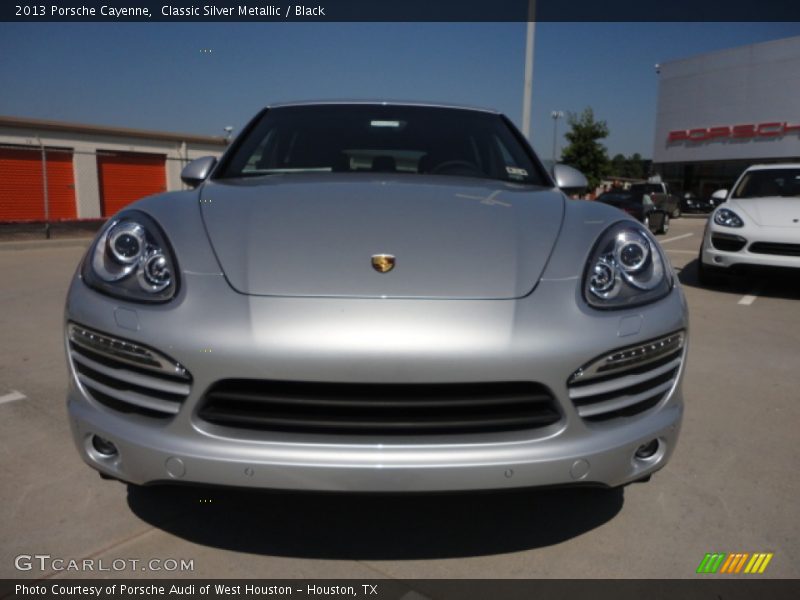 Classic Silver Metallic / Black 2013 Porsche Cayenne