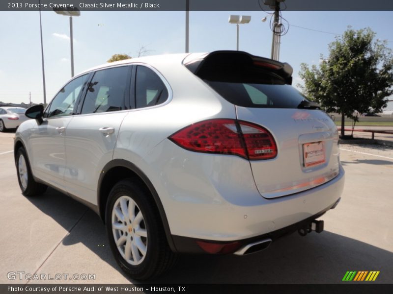 Classic Silver Metallic / Black 2013 Porsche Cayenne