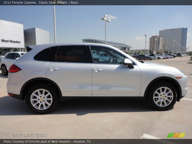Classic Silver Metallic / Black 2013 Porsche Cayenne