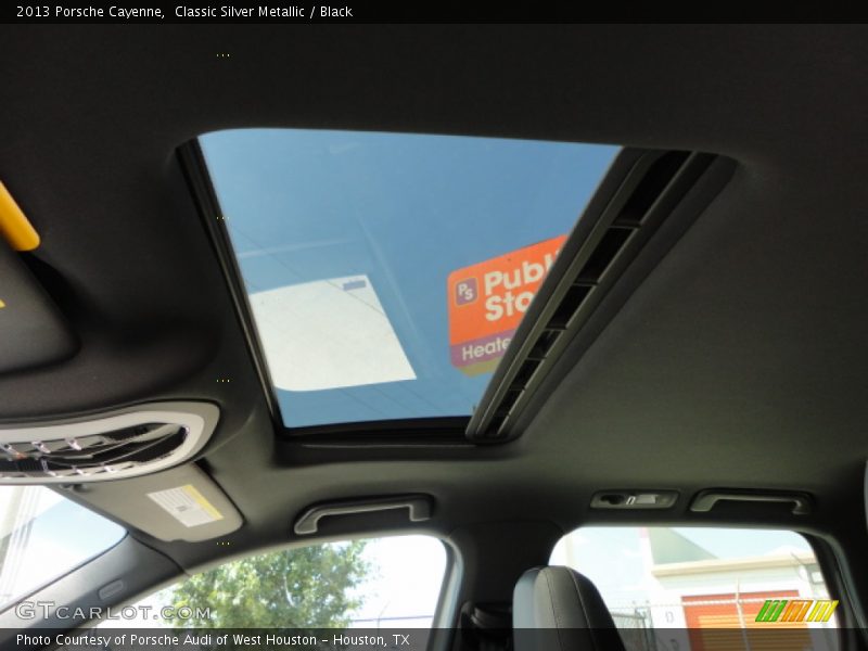 Classic Silver Metallic / Black 2013 Porsche Cayenne