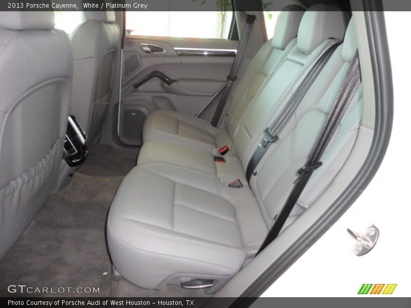  2013 Cayenne  Platinum Grey Interior