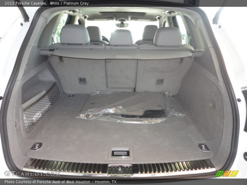  2013 Cayenne  Trunk
