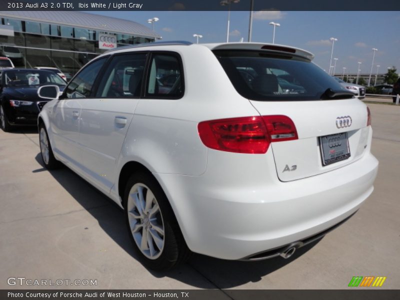 Ibis White / Light Gray 2013 Audi A3 2.0 TDI