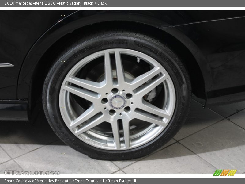 Black / Black 2010 Mercedes-Benz E 350 4Matic Sedan