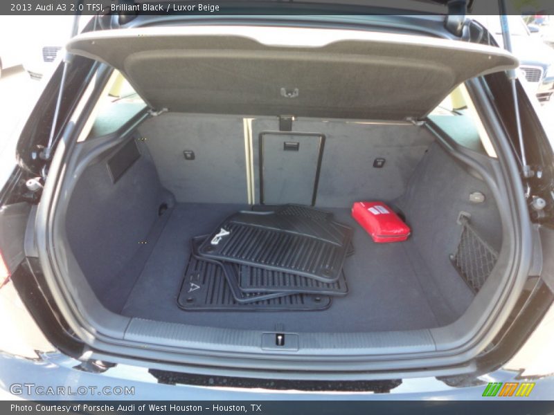Brilliant Black / Luxor Beige 2013 Audi A3 2.0 TFSI