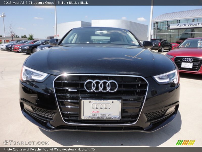 Brilliant Black / Black 2013 Audi A5 2.0T quattro Coupe