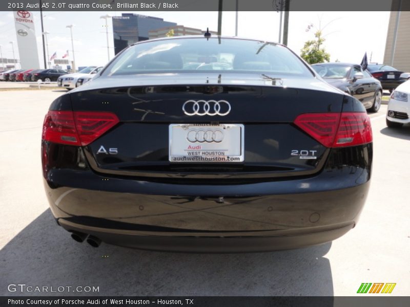Brilliant Black / Black 2013 Audi A5 2.0T quattro Coupe