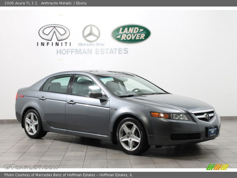 Anthracite Metallic / Ebony 2006 Acura TL 3.2