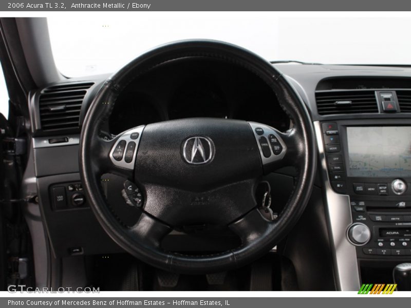 Anthracite Metallic / Ebony 2006 Acura TL 3.2