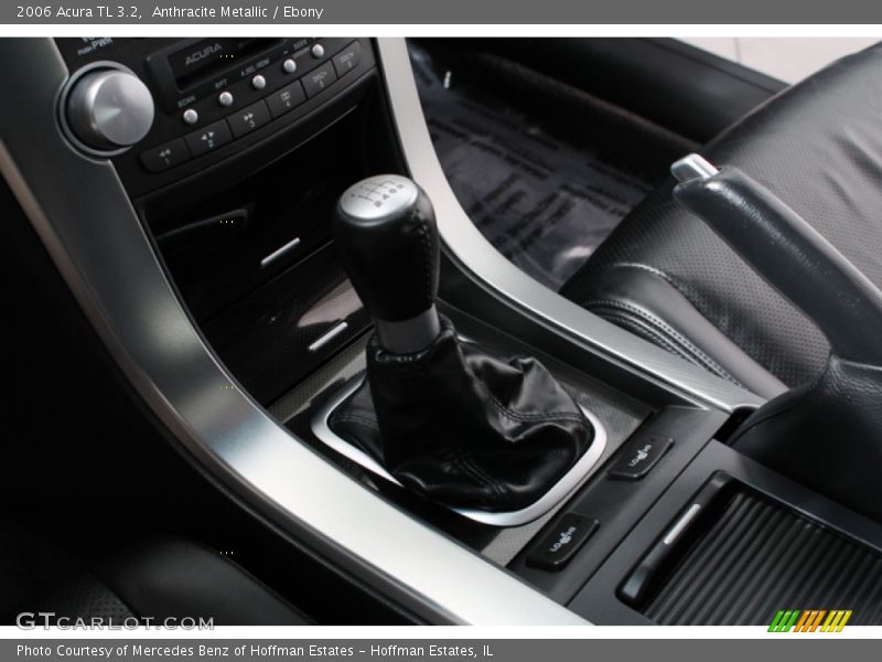 Anthracite Metallic / Ebony 2006 Acura TL 3.2