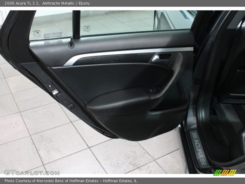 Anthracite Metallic / Ebony 2006 Acura TL 3.2