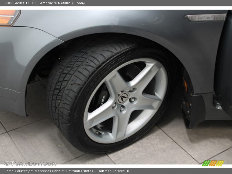 Anthracite Metallic / Ebony 2006 Acura TL 3.2