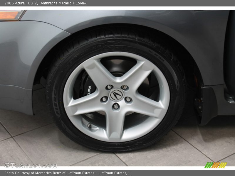 Anthracite Metallic / Ebony 2006 Acura TL 3.2