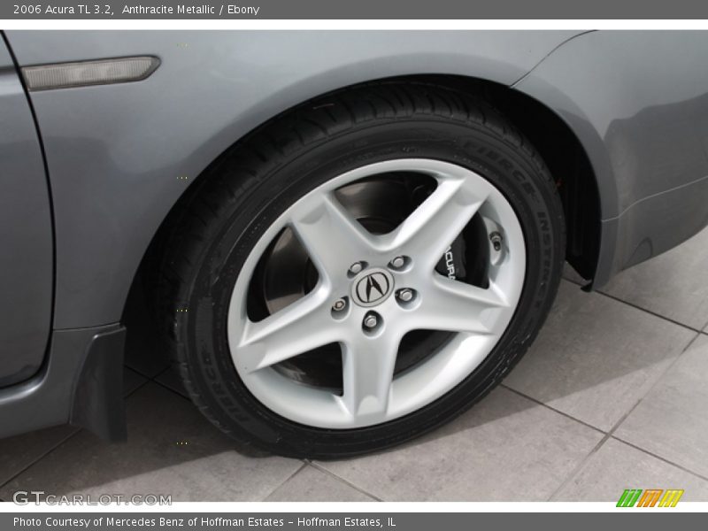 Anthracite Metallic / Ebony 2006 Acura TL 3.2