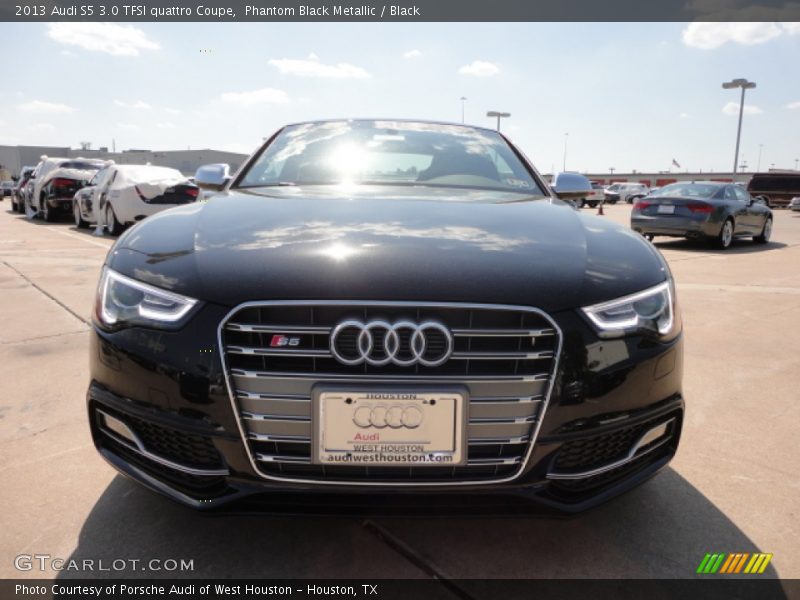 Phantom Black Metallic / Black 2013 Audi S5 3.0 TFSI quattro Coupe