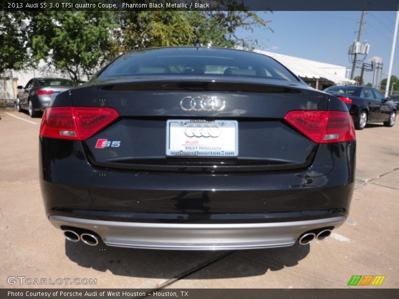 Phantom Black Metallic / Black 2013 Audi S5 3.0 TFSI quattro Coupe