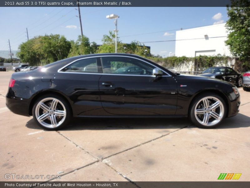 Phantom Black Metallic / Black 2013 Audi S5 3.0 TFSI quattro Coupe