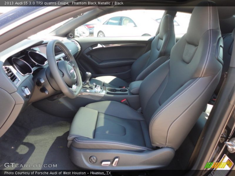  2013 S5 3.0 TFSI quattro Coupe Black Interior