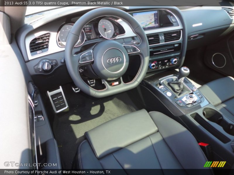 Black Interior - 2013 S5 3.0 TFSI quattro Coupe 
