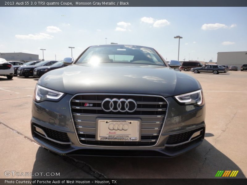 Monsoon Gray Metallic / Black 2013 Audi S5 3.0 TFSI quattro Coupe