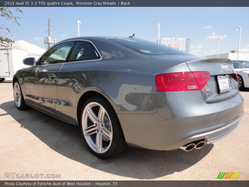 Monsoon Gray Metallic / Black 2013 Audi S5 3.0 TFSI quattro Coupe