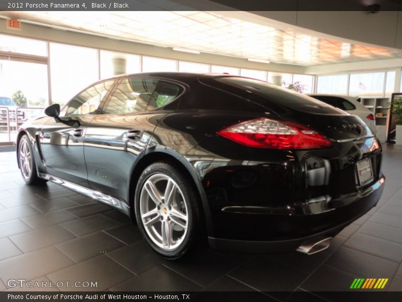 Black / Black 2012 Porsche Panamera 4