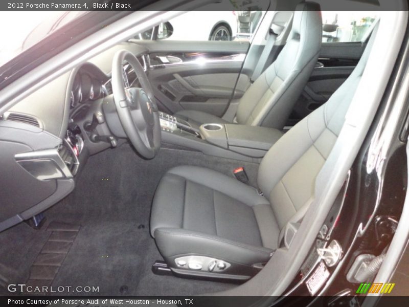 Black / Black 2012 Porsche Panamera 4