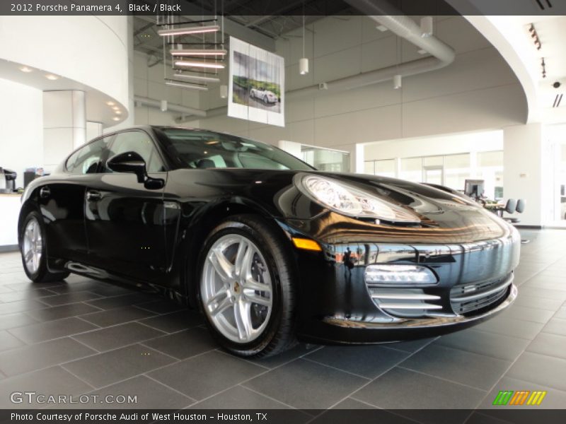 Black / Black 2012 Porsche Panamera 4