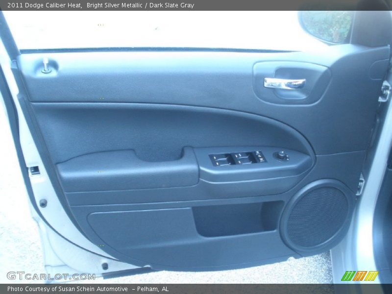 Bright Silver Metallic / Dark Slate Gray 2011 Dodge Caliber Heat