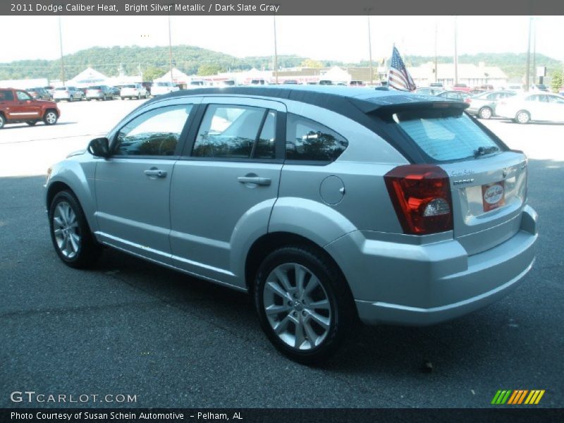 Bright Silver Metallic / Dark Slate Gray 2011 Dodge Caliber Heat