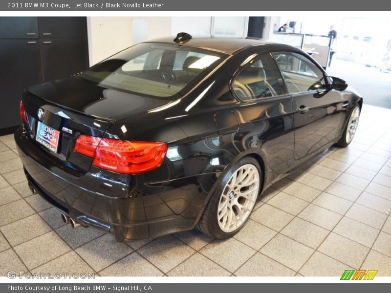 Jet Black / Black Novillo Leather 2011 BMW M3 Coupe