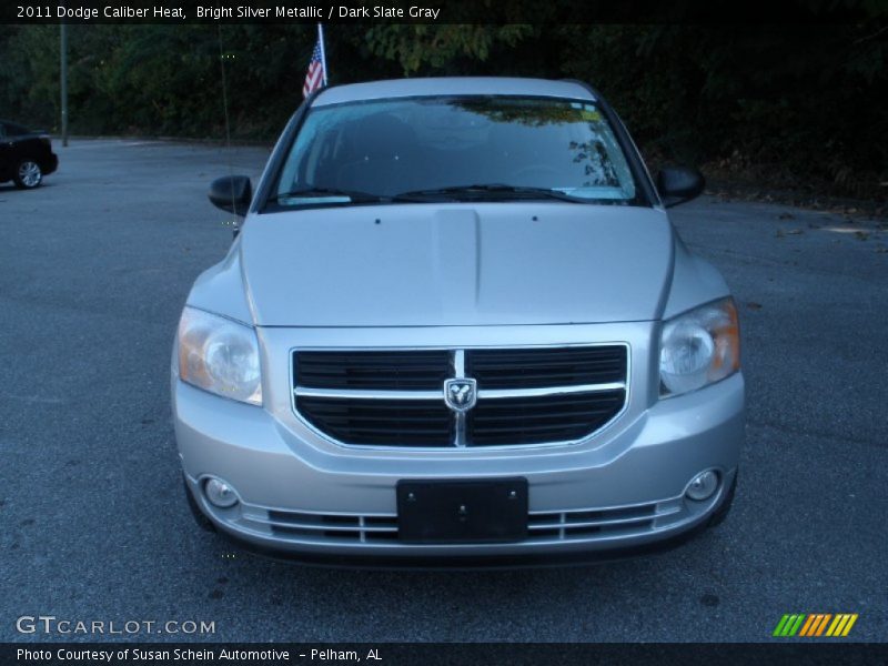 Bright Silver Metallic / Dark Slate Gray 2011 Dodge Caliber Heat