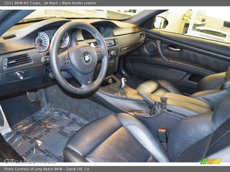 Black Novillo Leather Interior - 2011 M3 Coupe 