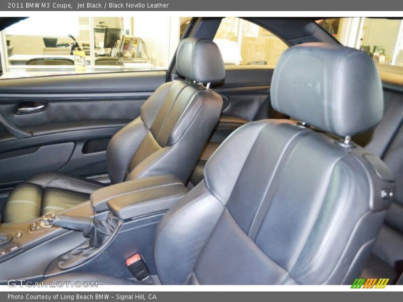 Jet Black / Black Novillo Leather 2011 BMW M3 Coupe