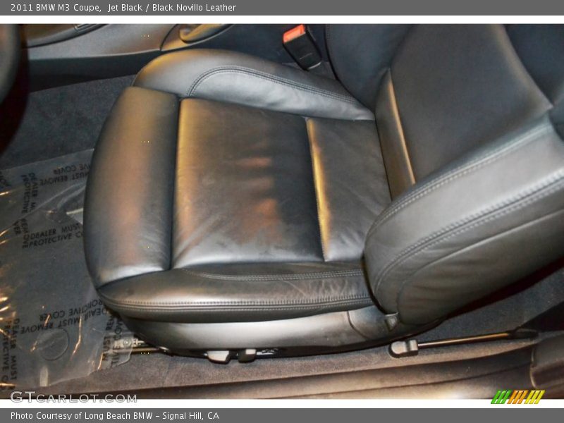 Jet Black / Black Novillo Leather 2011 BMW M3 Coupe