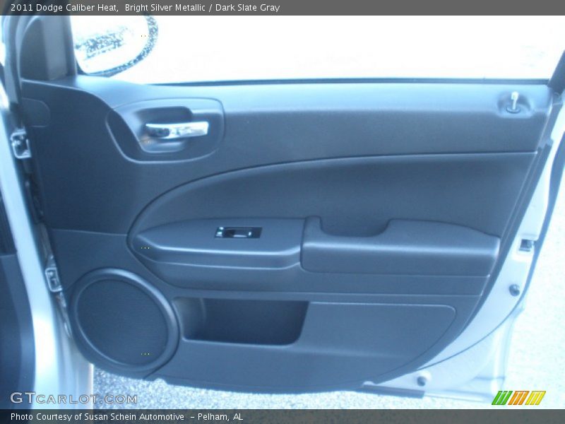 Bright Silver Metallic / Dark Slate Gray 2011 Dodge Caliber Heat