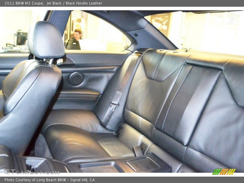 Jet Black / Black Novillo Leather 2011 BMW M3 Coupe