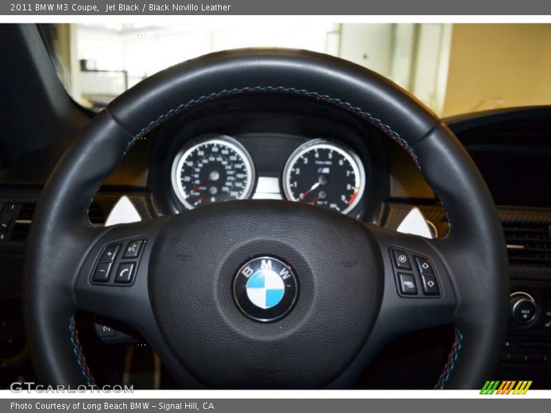 Jet Black / Black Novillo Leather 2011 BMW M3 Coupe