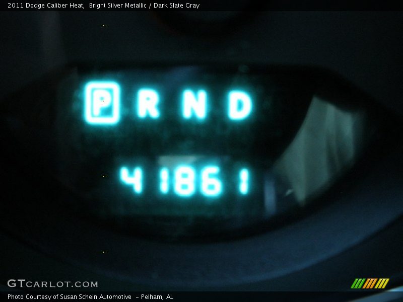Bright Silver Metallic / Dark Slate Gray 2011 Dodge Caliber Heat