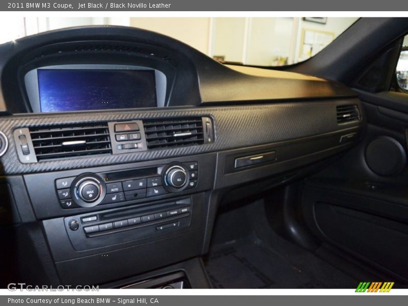 Jet Black / Black Novillo Leather 2011 BMW M3 Coupe